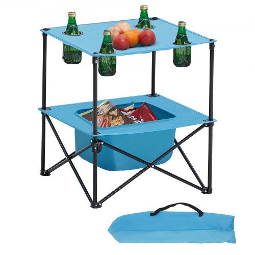 Opvouwbare Campingtafel 56 cm – Lichtgewicht en Waterdicht voor Outdoor Avonturen