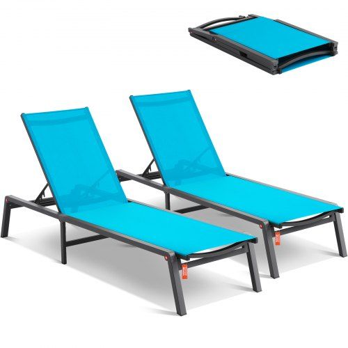 Aluminium Chaise Lounge Stoelen – Comfortabel, Verstelbaar en Lichtgewicht voor Elke Buitenplek