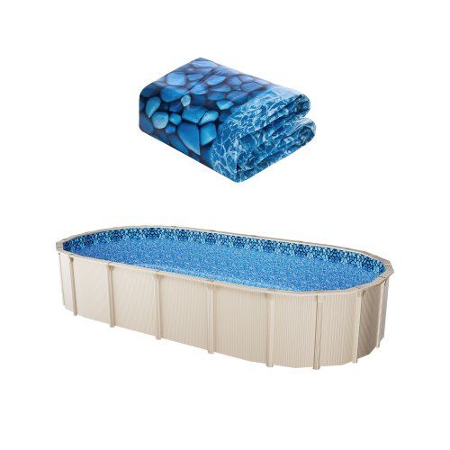 Optimale ovale zwembadliner 914 × 457 × 147 cm – duurzame bescherming voor uw bovengrondse zwembad