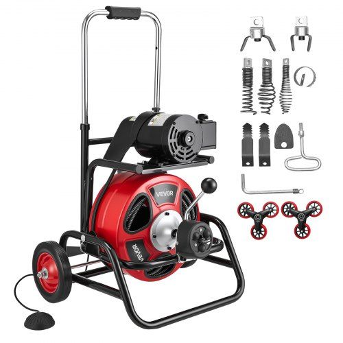 Pijpreinigingsmachine 30 m – efficiënt ontstoppen van buizen 50‑150 mm