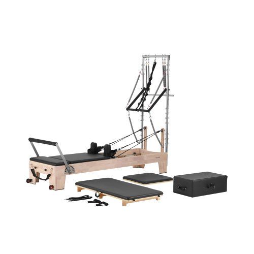 Pilates Reformer van massief rubberhout – Duurzame krachttraining voor thuis en sportschool