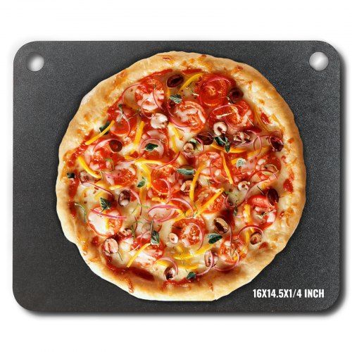 Optimale pizza‑ervaring met een robuuste 16‑inch pizzaplate van koolstofstaal
