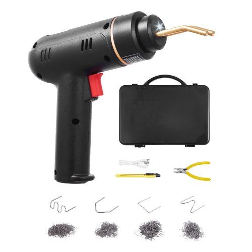 Kunststoflasapparaat 220W: Alles‑in‑één set voor snelle en stevige reparaties