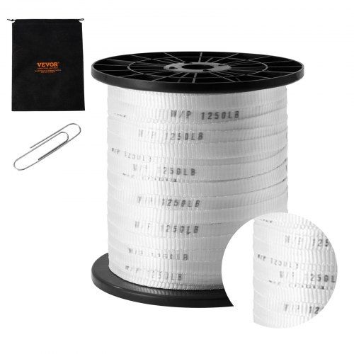 Sterke polyester trekband van 96 m voor kabels, tuin en verpakking