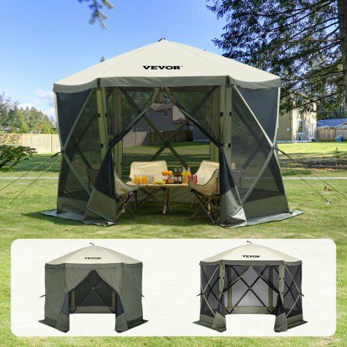 Pop‑up gazebo tent 3×3 m met privacy‑winddoeken – jouw buitenruimte in een handomdraai