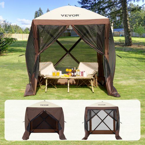 Optimale Beschutting voor Buiten: Pop‑up Gazebo van 1,83 × 1,83 m