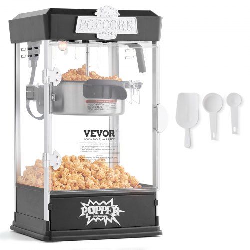 Compact cinema‑stijl popcornmachine 480 W – ideale snackpartner voor thuis en feesten