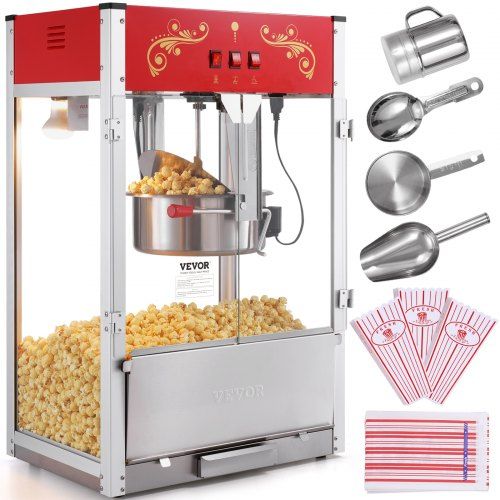 Popcornmachine 1615 W – Krachtige bioscoopkwaliteit voor thuis en zakelijk