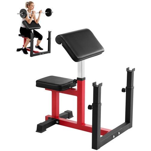 Preacher Curl Bank voor Thuis- en Sportschoolgebruik – Krachtige Biceps- en Tricepstraining