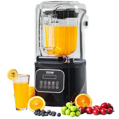Krachtige 2‑liter commerciële blender: prestaties, gebruiksgemak en geluiddemping