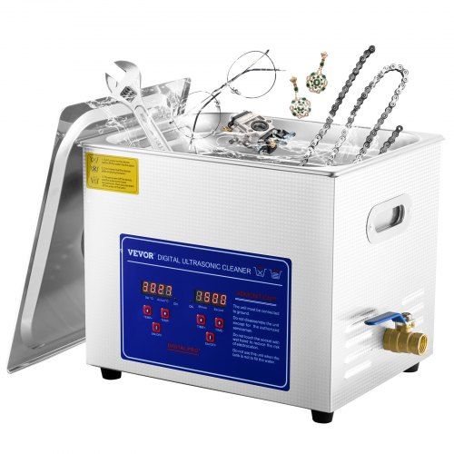 Professionele 10‑liter ultrasone reiniger: krachtig, veelzijdig en gebruiksvriendelijk