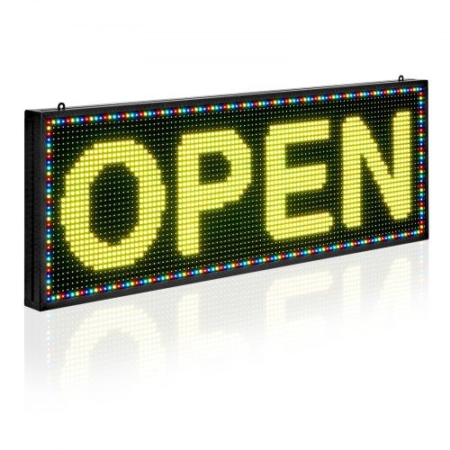 Programmeerbaar Full‑Colour LED‑bord voor winkels en cafés – Flexibel en Bluetooth‑gestuurd