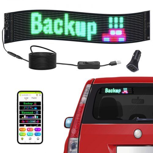 Programmeerbaar LED‑bord met Bluetooth‑app: Flexibel en opvallend voor elke plek