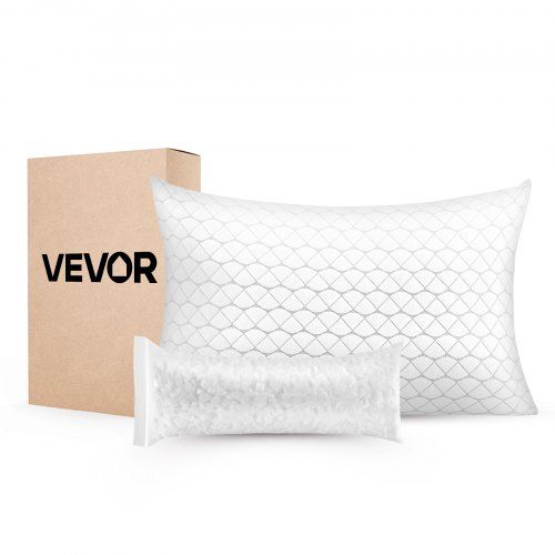 Queensize Memory Foam Kussen – Verstelbare Luxe voor Een Rustige Nachtrust