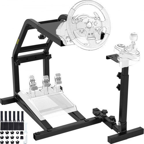 Universele Racing Simulator Stuurwielstandaard: Flexibel, Stevig en Gemakkelijk te Monteren