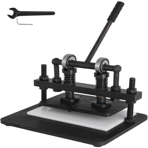 Handmatige leer snijmachine 260 × 150 mm – Krachtige en stabiele stans‑ en embossingoplossing
