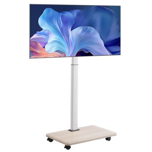Flexibele rollende TV-standaard voor 32‑70 inch: verstelbaar, stabiel en ruimtebesparend