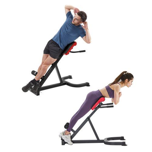 Roman Chair Hyperextension Bank 136 kg – Veelzijdige Trainingspartner voor Thuisgym