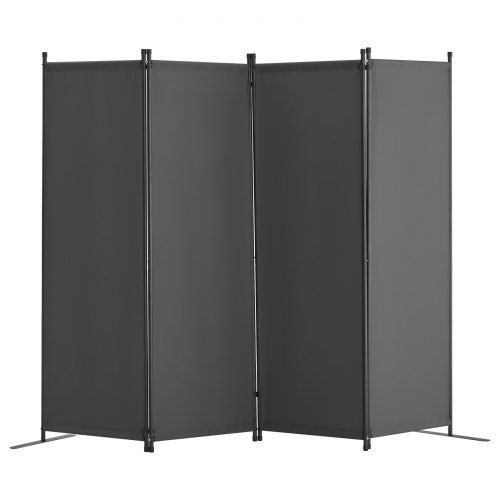 Flexibele 4‑delige roomdivider voor privacy en stijl in elk interieur
