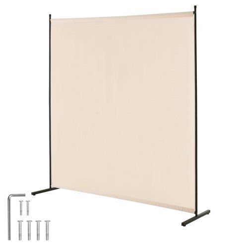 Stijlvolle room divider van Oxford‑stof voor privacy en flexibiliteit thuis en op kantoor