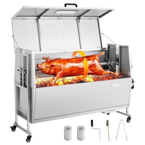Elektrische Rotisserie Grill van 132 cm – De perfecte keuze voor grote barbecues