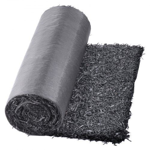 Rubber Mulchrol 2,44 × 0,56 m – Duurzame onkruid- en modderbescherming voor uw tuin