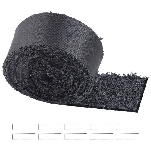 Rubberen mulchrol 18 mm – duurzaam onkruidvrij en modderbestendig voor tuin en speelplaats