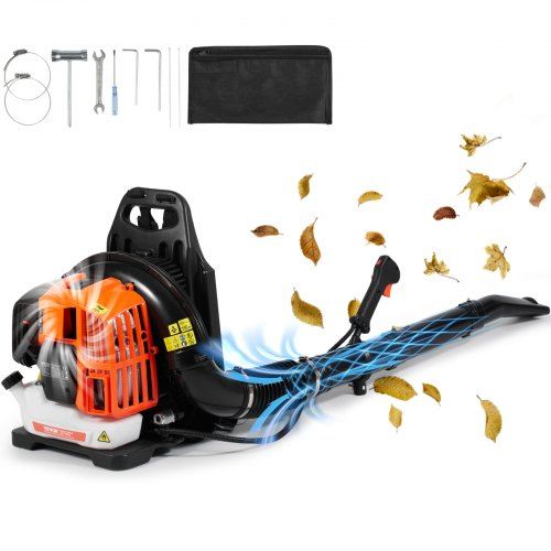 Krachtige rugzakbladblazer 52 cc: alles wat je moet weten voor tuin‑ en winteronderhoud