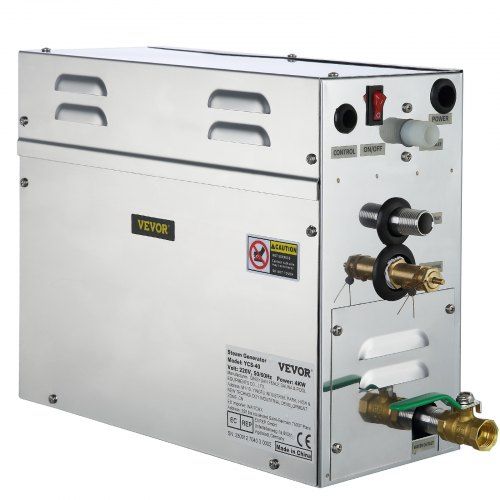 4 kW Stoomgenerator voor de Badkamer – Krachtige, Veilige en Eenvoudig te Installeren Stoomdouche