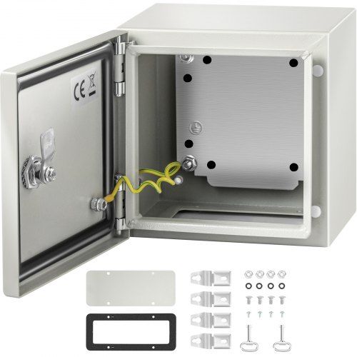 Waterdichte industriële schakelkast 20 x 20 x 15 cm – robuuste bescherming voor elke installatie