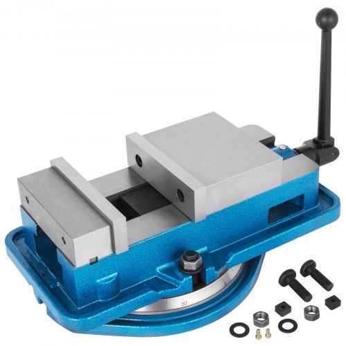 5‑inch bankschroef met 360° draaibare basis – krachtige klemkracht en hoge precisie