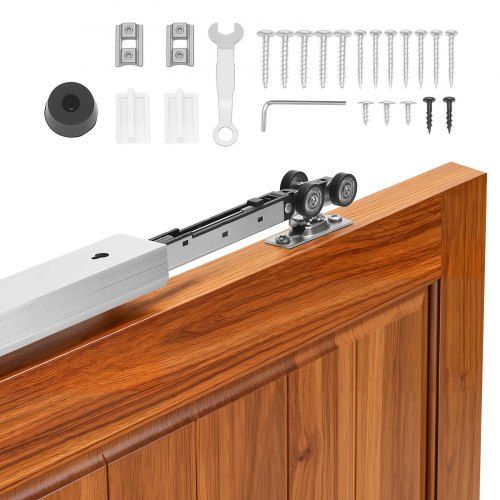 Softclose schuifdeurbeslagset 1135 mm – Stille en stevige oplossing voor slaapkamer‑ en kastdeuren