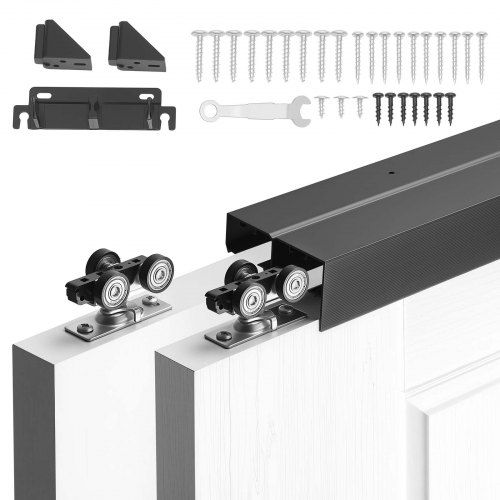 Dubbele schuifdeurbeslagset van 1524 mm – Stille, stevige oplossing voor uw kast