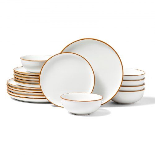 Complete 18‑delige serviesset voor 6 personen – elegant, duurzaam en praktisch