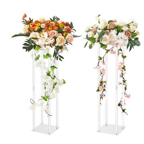 Maak je bruiloft onvergetelijk met deze elegante bloemenstandaards