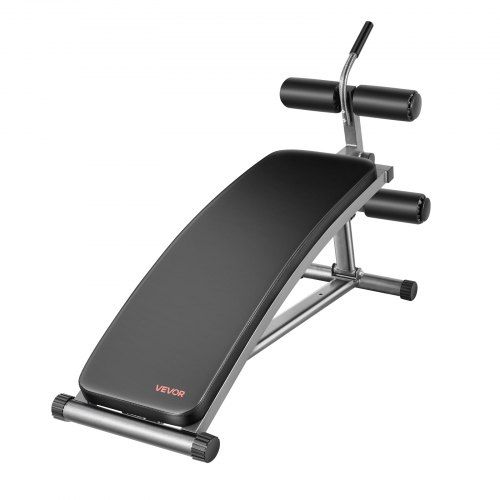 Gebogen buikspierbank met 6 verstelbare hoogtes – veelzijdige home‑gym oplossing