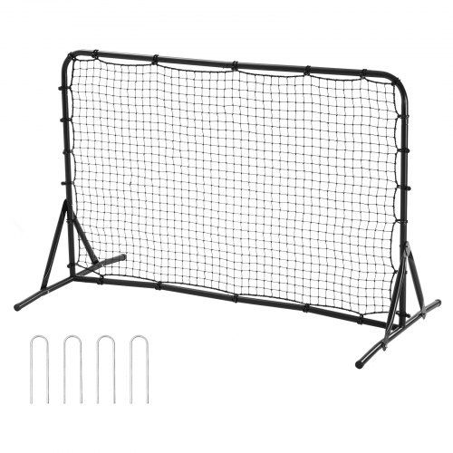 Draagbaar voetbal‑reboundnet 6 × 4 ft: trainingstool en perfect cadeau voor elke voetballiefhebber