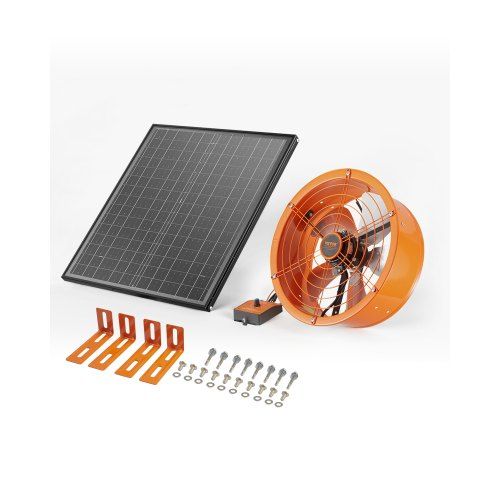 Optimale zonnestroom ventilator voor zolder en garage – krachtige en energiezuinige gevelventilator