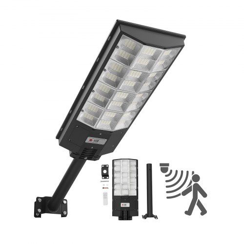 Krachtige solar straatverlichting van 8 000 W: helder, weerbestendig en eenvoudig te installeren