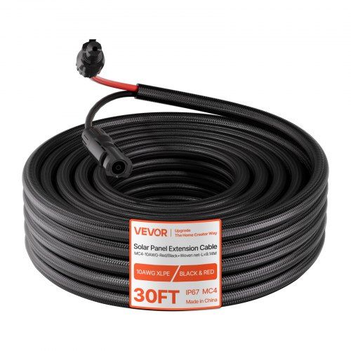 Solar verlengkabel 9,14 m – Flexibele, brandveilige PV‑kabel voor elke zonnestroominstallatie