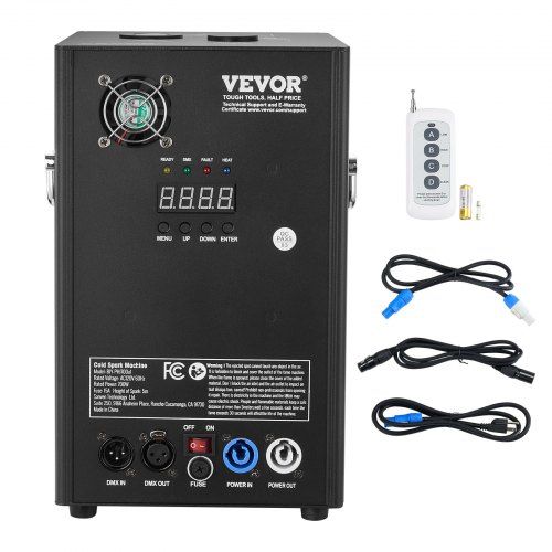Spark Machine 700W – Flexibele Vuurwerkslagen voor bruisende feesten en professionele podia