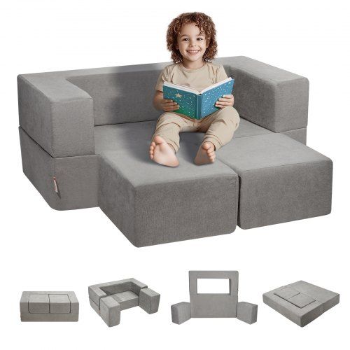 Modulaire Kinderspeelbank van Chenille – Creatief Speel‑ en Rustplekje voor Kinderen