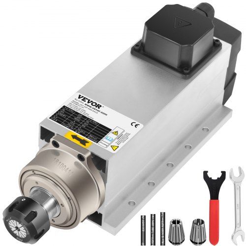 4 kW Luchtgekoelde CNC‑spindelmotor ER25 – Krachtig en Stil voor Preciese Graveerprojecten