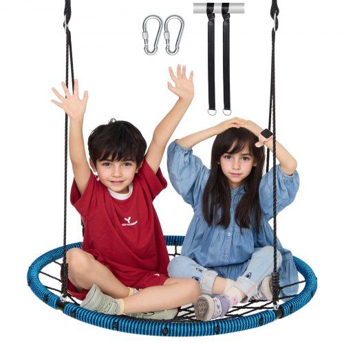 Spinnenwebschommel 102 cm – Veelplezier voor kinderen en volwassenen in de tuin