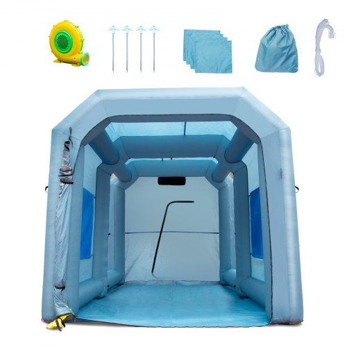 Draagbare Opblaasbare Spuitcabine 950W – Ideaal voor DIY‑schilderprojecten