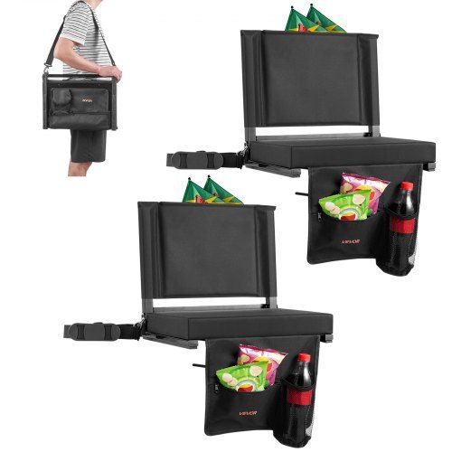 Opvouwbare Tribunestoel met Rugleuning – Comfortabel en Functioneel voor Sport en Buitenactiviteiten