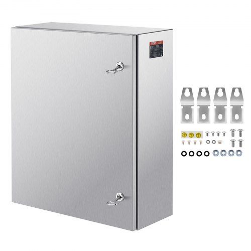 RVS elektrische buitenbehuizing 60 × 50 × 20 cm met IP66 – Duurzame bescherming voor elke toepassing