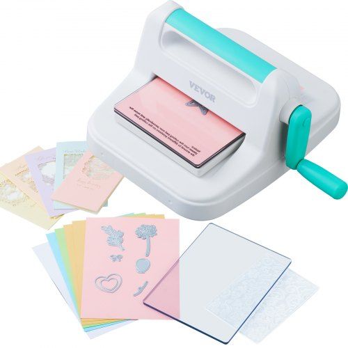 Handmatige Stans‑ en Embossingmachine 160 mm – Complete Starterset voor Scrapbooking & Creatieve Projecten