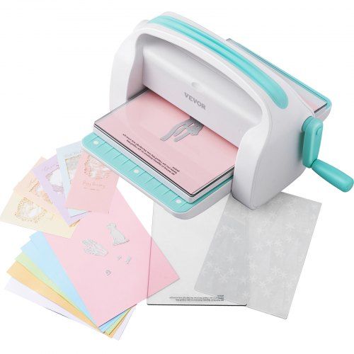 Handmatige Stans‑ en Embossingmachine 226 mm – Alles‑in‑één Starterset voor Creatieve Hobbyisten