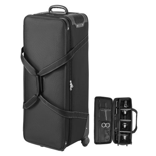 Studio Trolley 100x38x32 cm – Alles‑in‑één transportoplossing voor fotografen